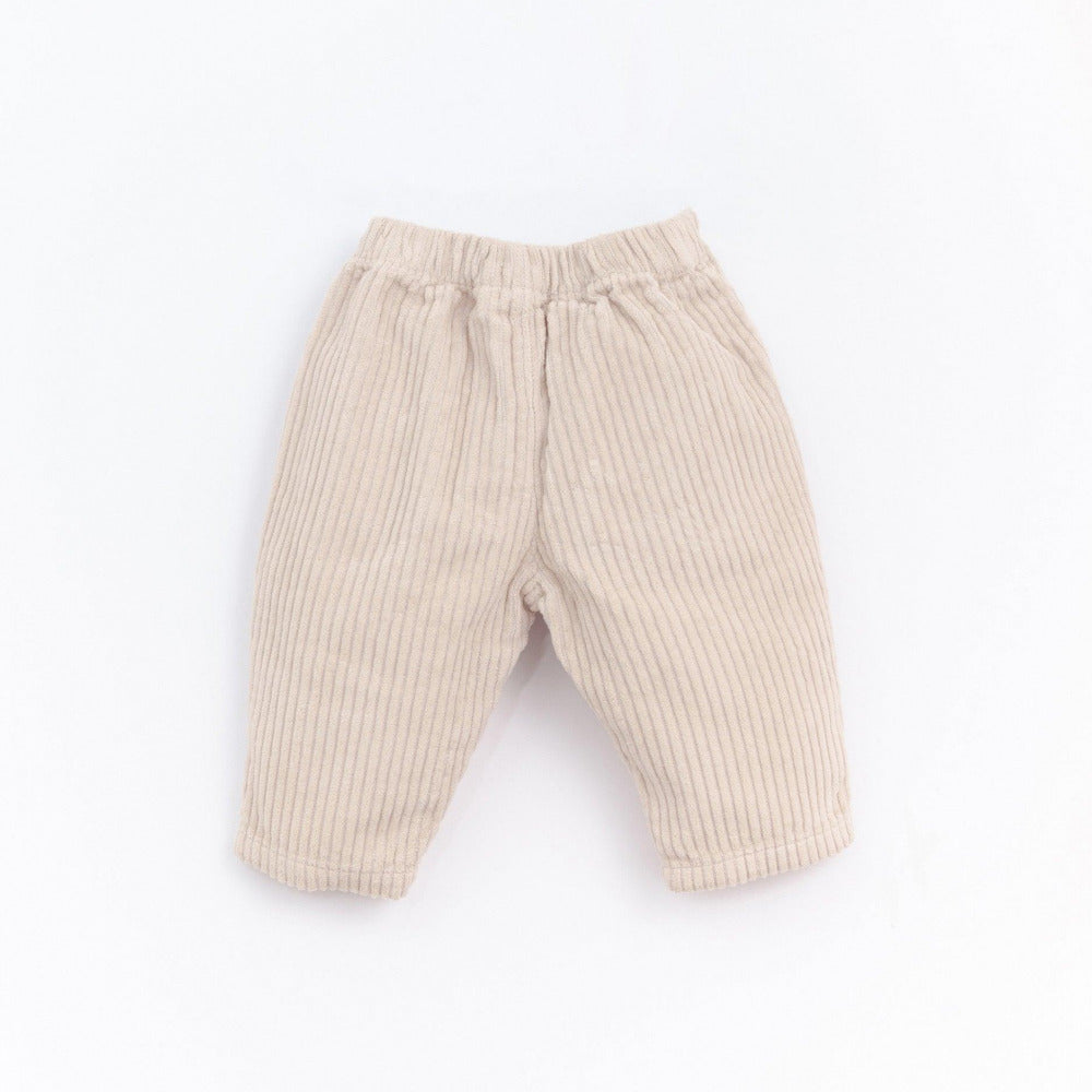 Calça em bombazine com fibras de algodão recicladas - Play Up