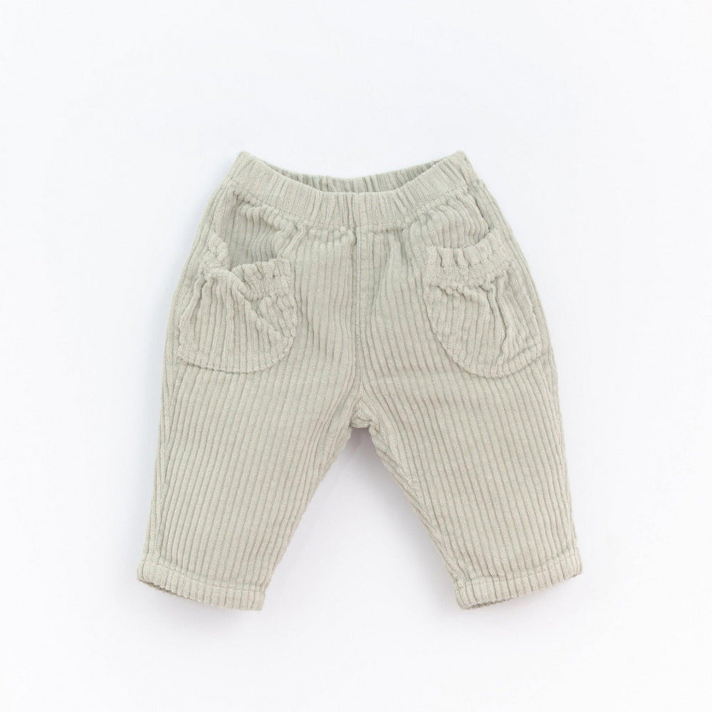 Calça em bombazine com fibras de algodão recicladas - Play Up