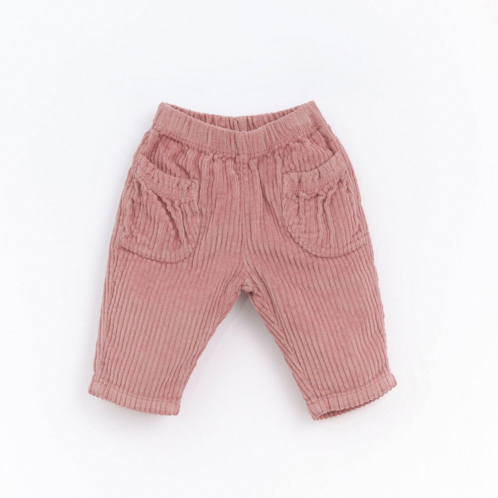 Calça em bombazine com fibras de algodão recicladas - Play Up