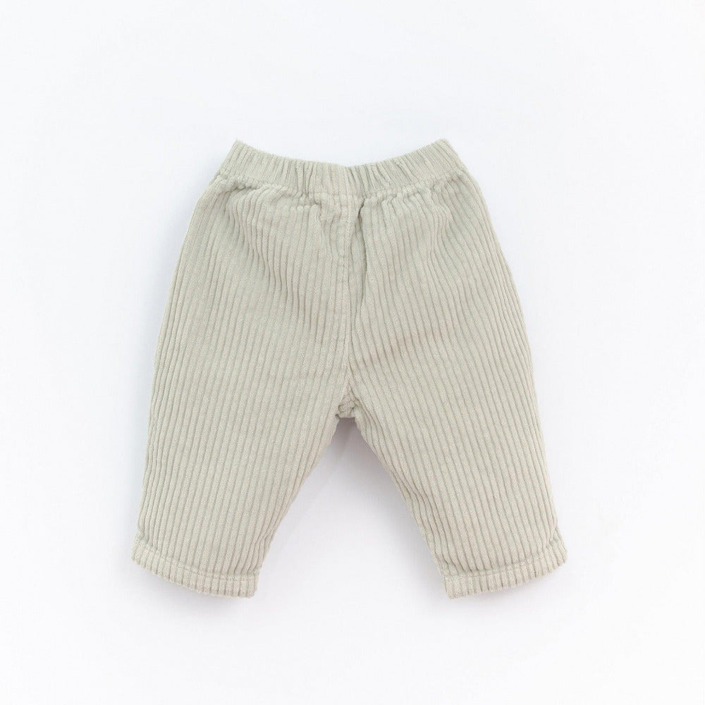 Calça em bombazine com fibras de algodão recicladas - Play Up