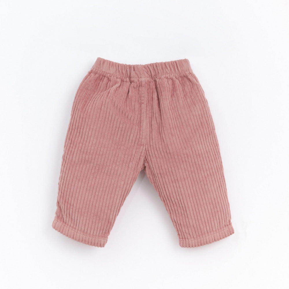 Calça em bombazine com fibras de algodão recicladas - Play Up