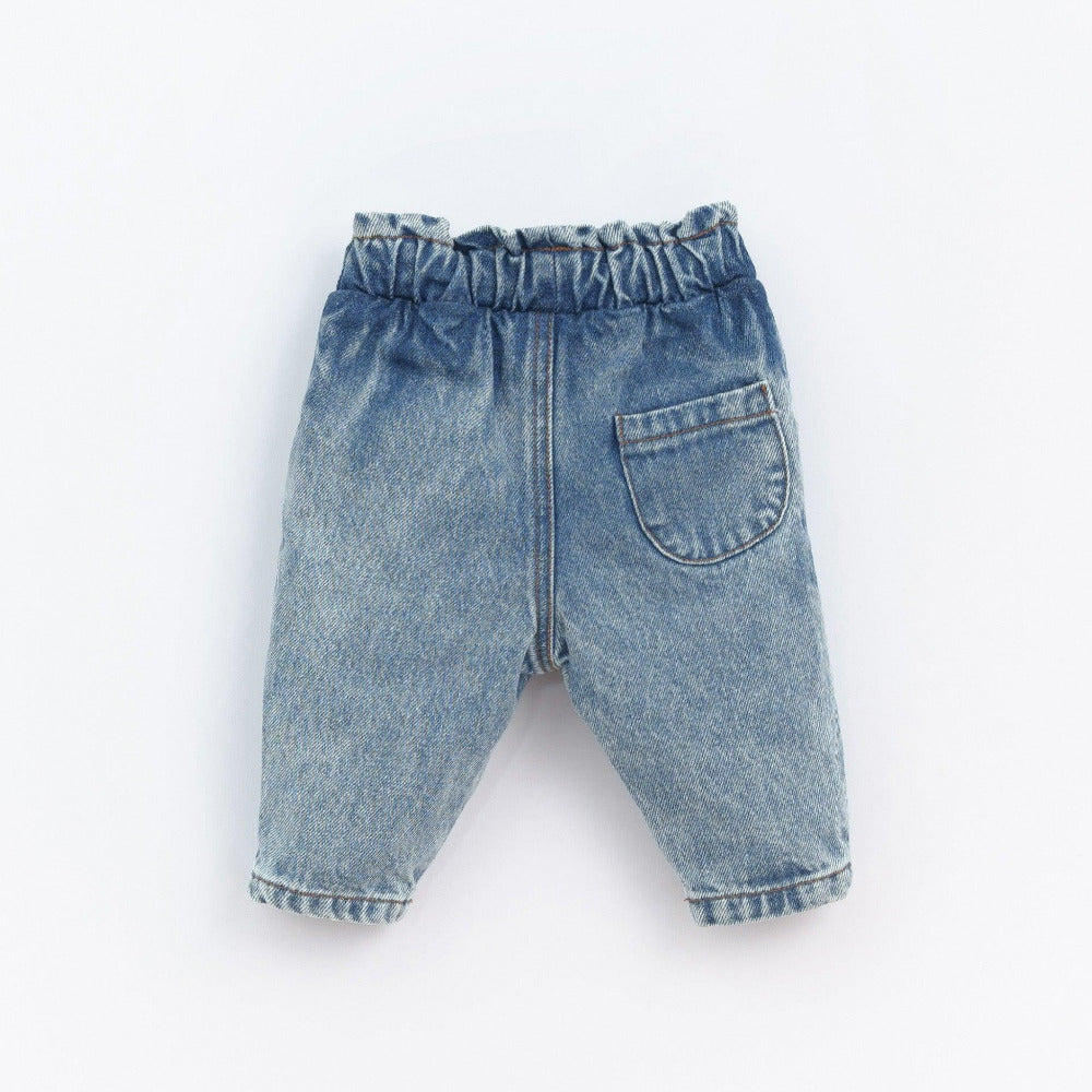 Calça de ganga em 100% algodão - Play Up