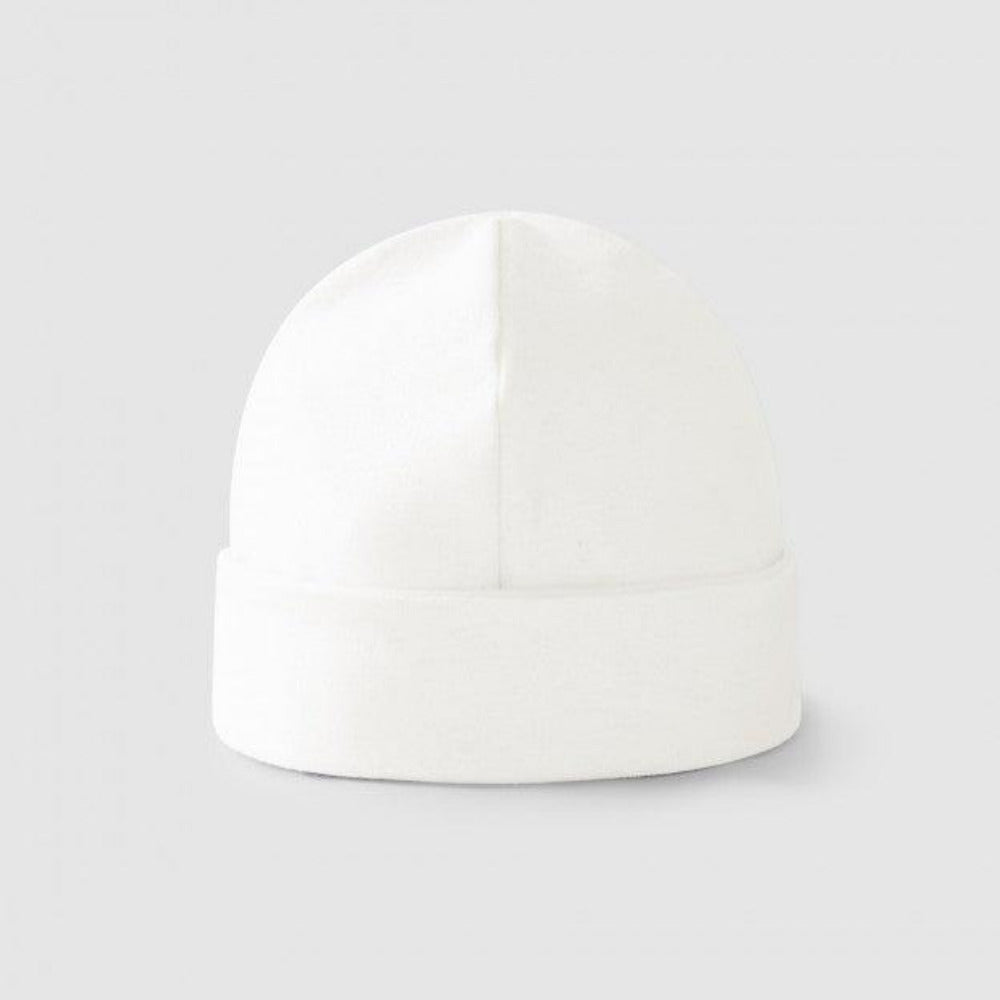 Gorro algodão mesclado - Laranjinha - chuvadeamor