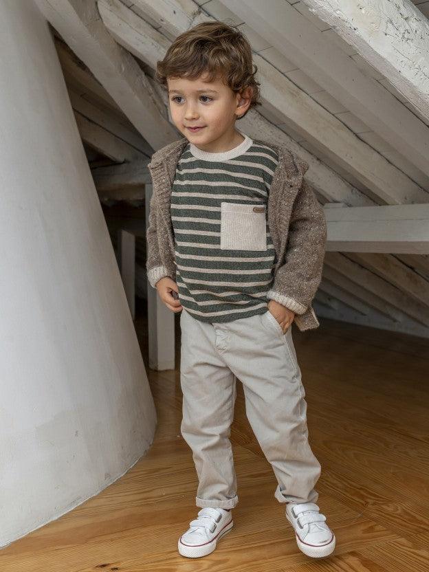 Longsleeve com bolso - Laranjinha