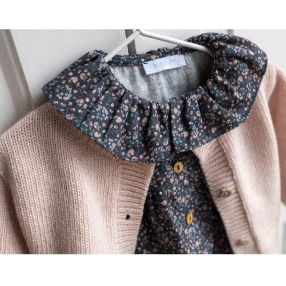 Vestido floral 100% Algodão - Laranjinha