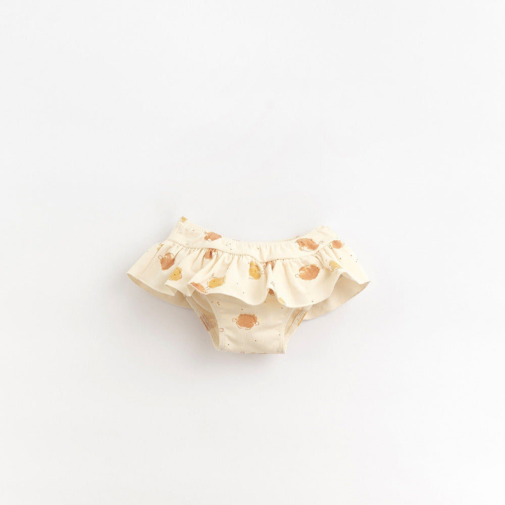 Cueca de banho estampado peixe balão em algodão orgânico - Play Up