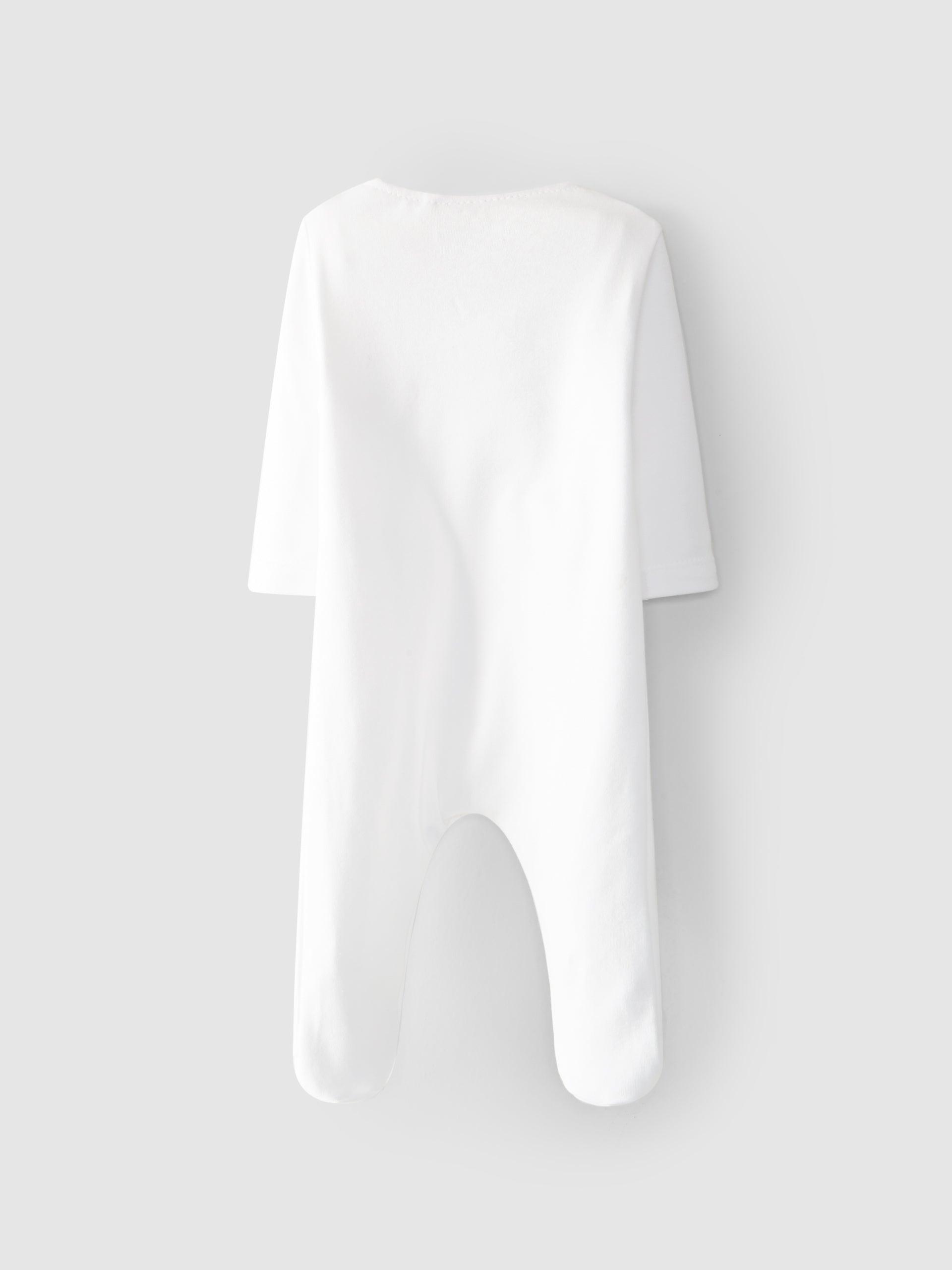 Babygrow riscas seersucker - Laranjinha