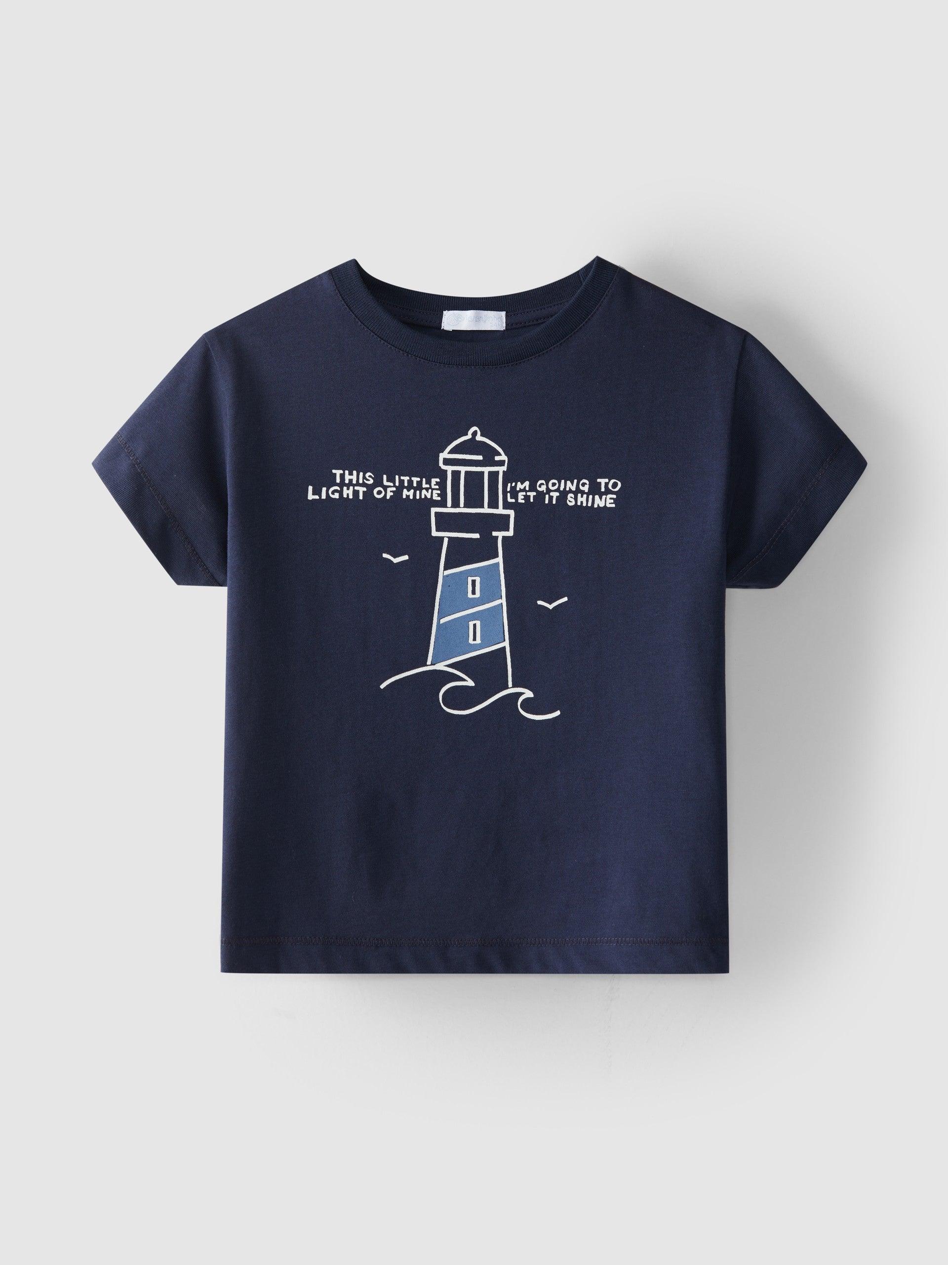 T-shirt farol - Laranjinha