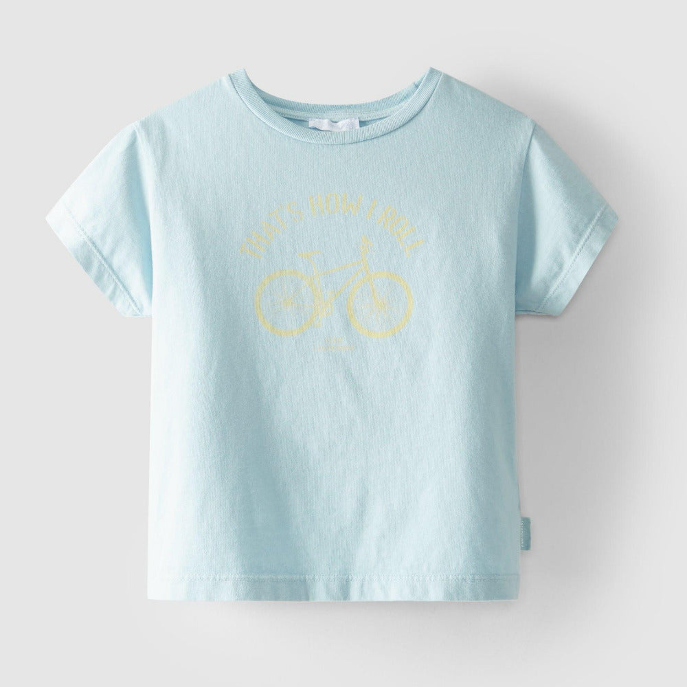 T-shirt bicicleta - Laranjinha - chuvadeamor