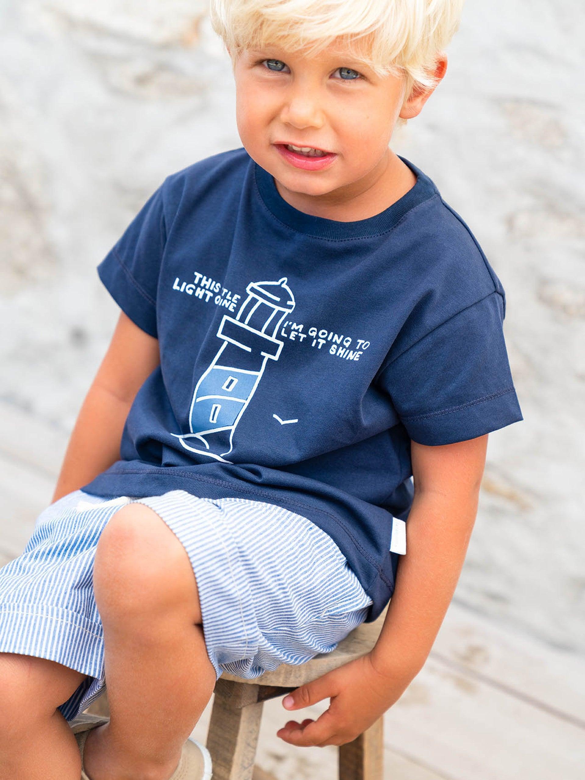 T-shirt farol - Laranjinha