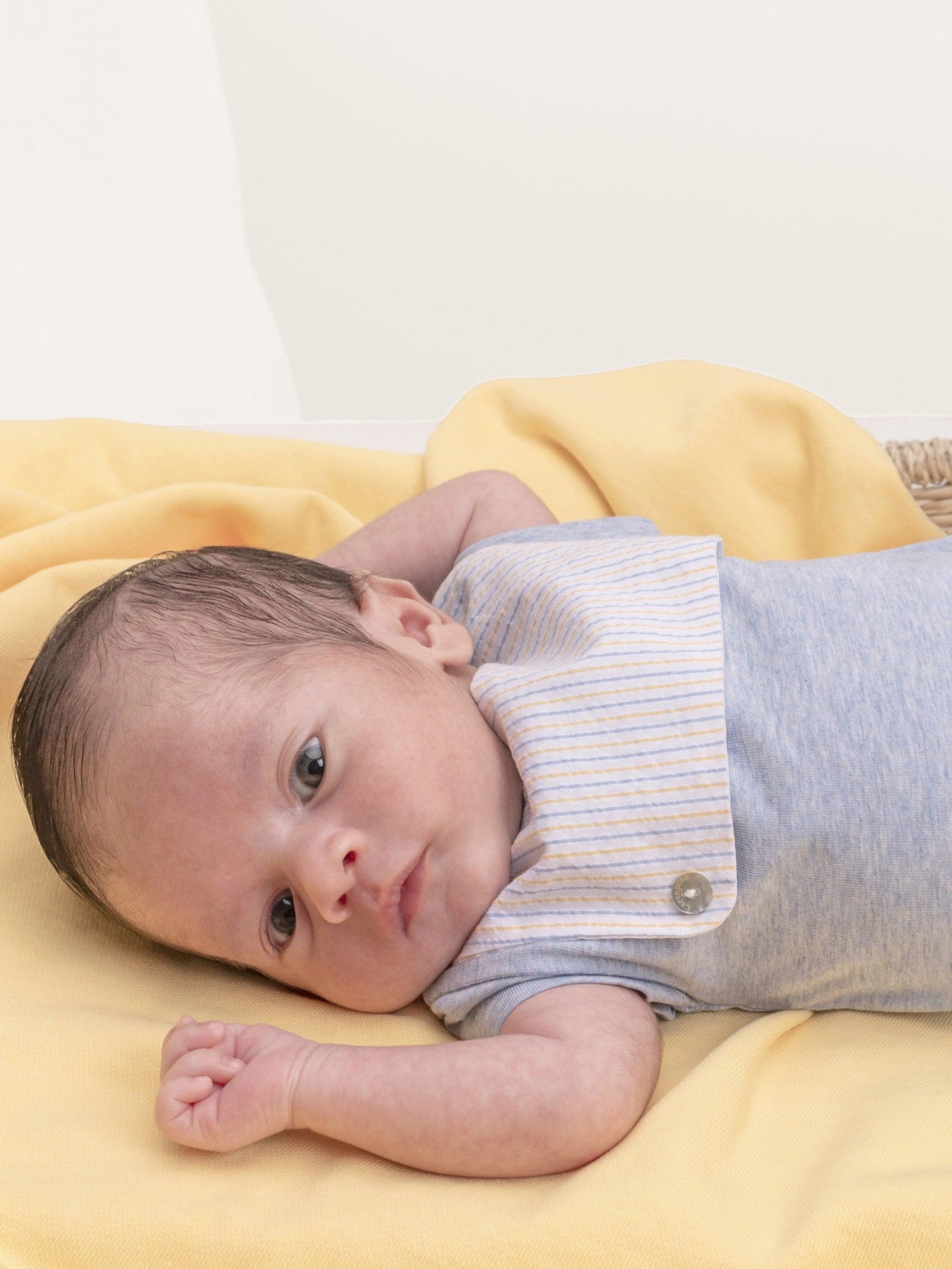 Fatinho riscas seersucker - Laranjinha