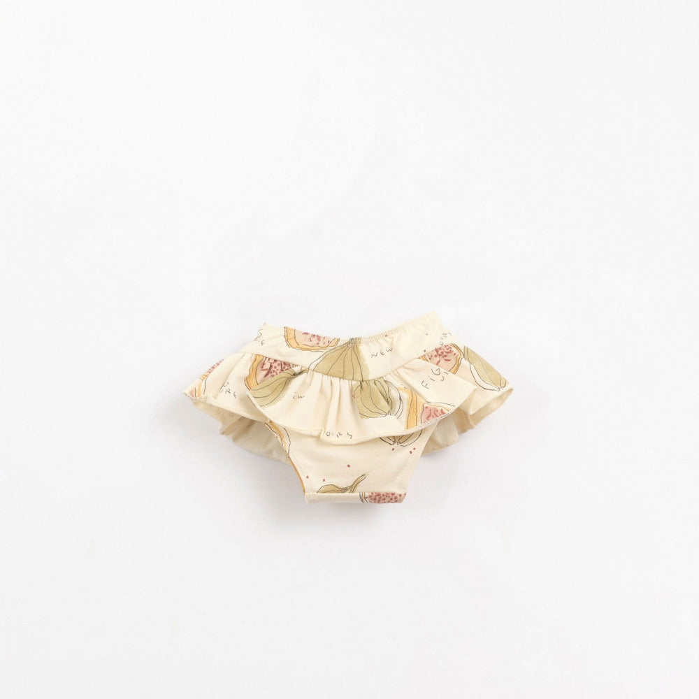 Cueca de banho estampado figos em algodão orgânico - Play Up