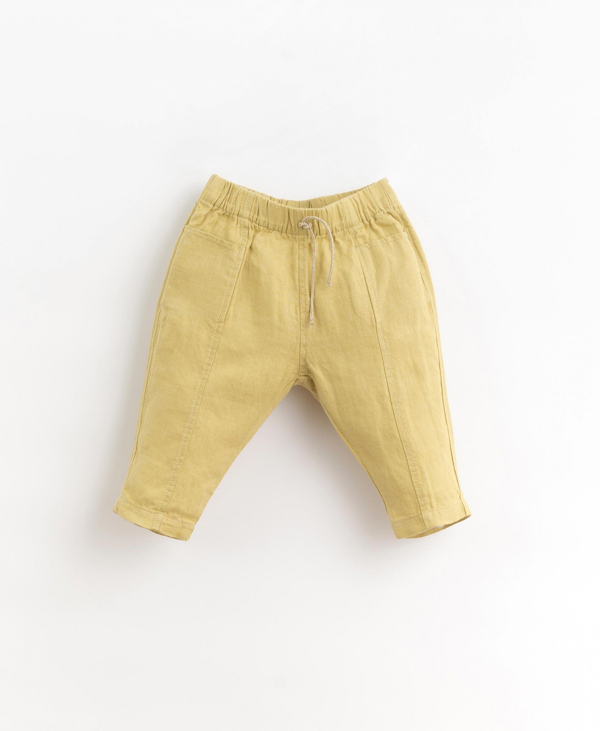 Calça em linho com cinto elástico - Play Up