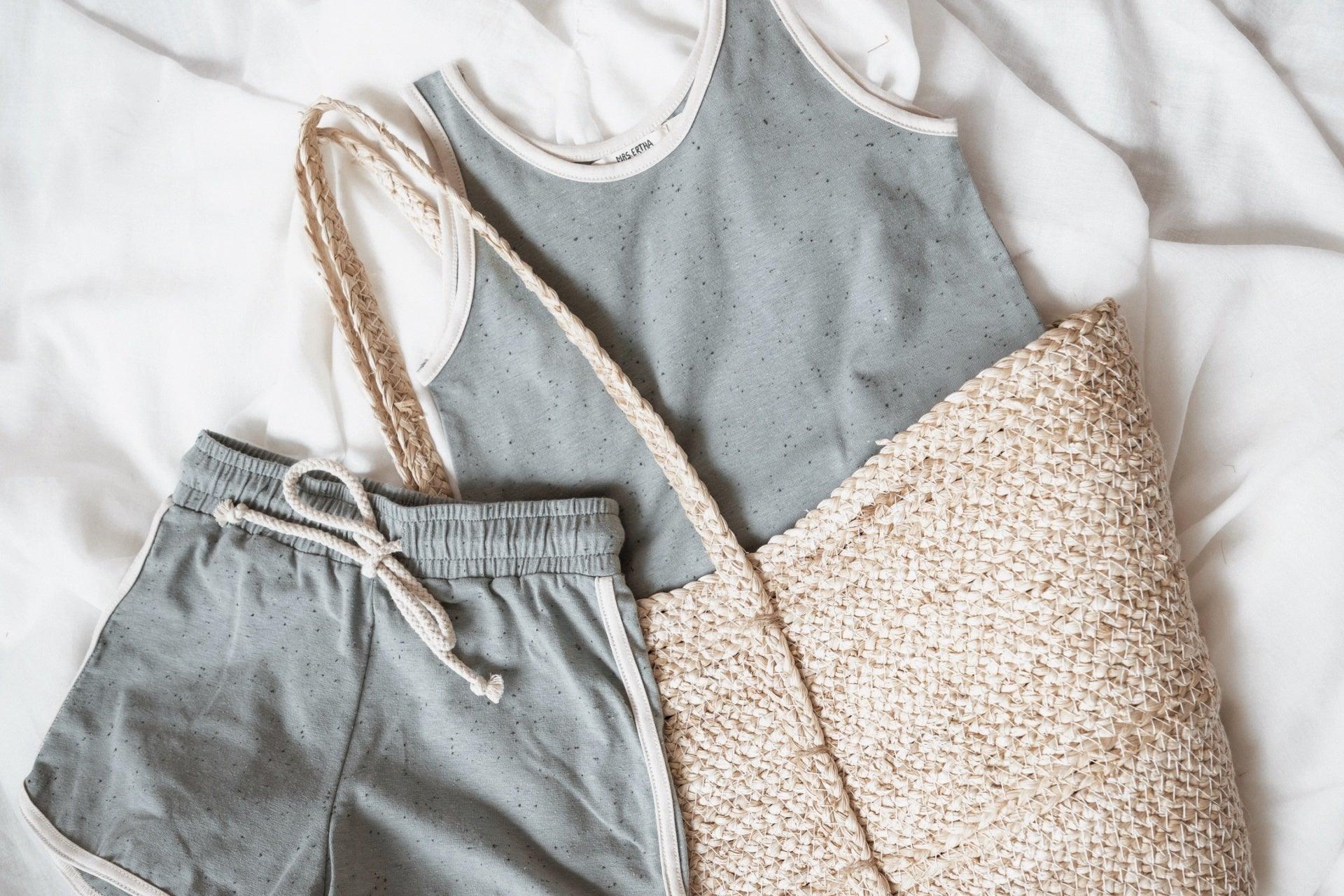 Conjunto t-shirt e calção 