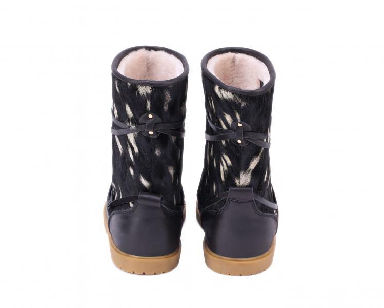 Botas em pele forradas com pêlo - Donsje Amsterdam