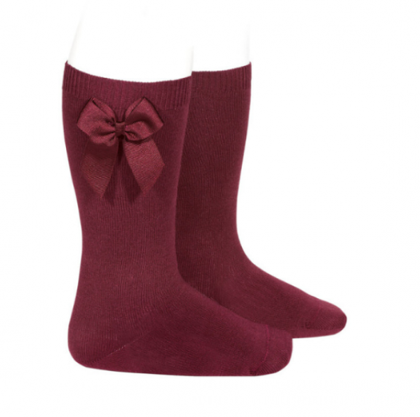 Meia pelo Joelho com Laço 