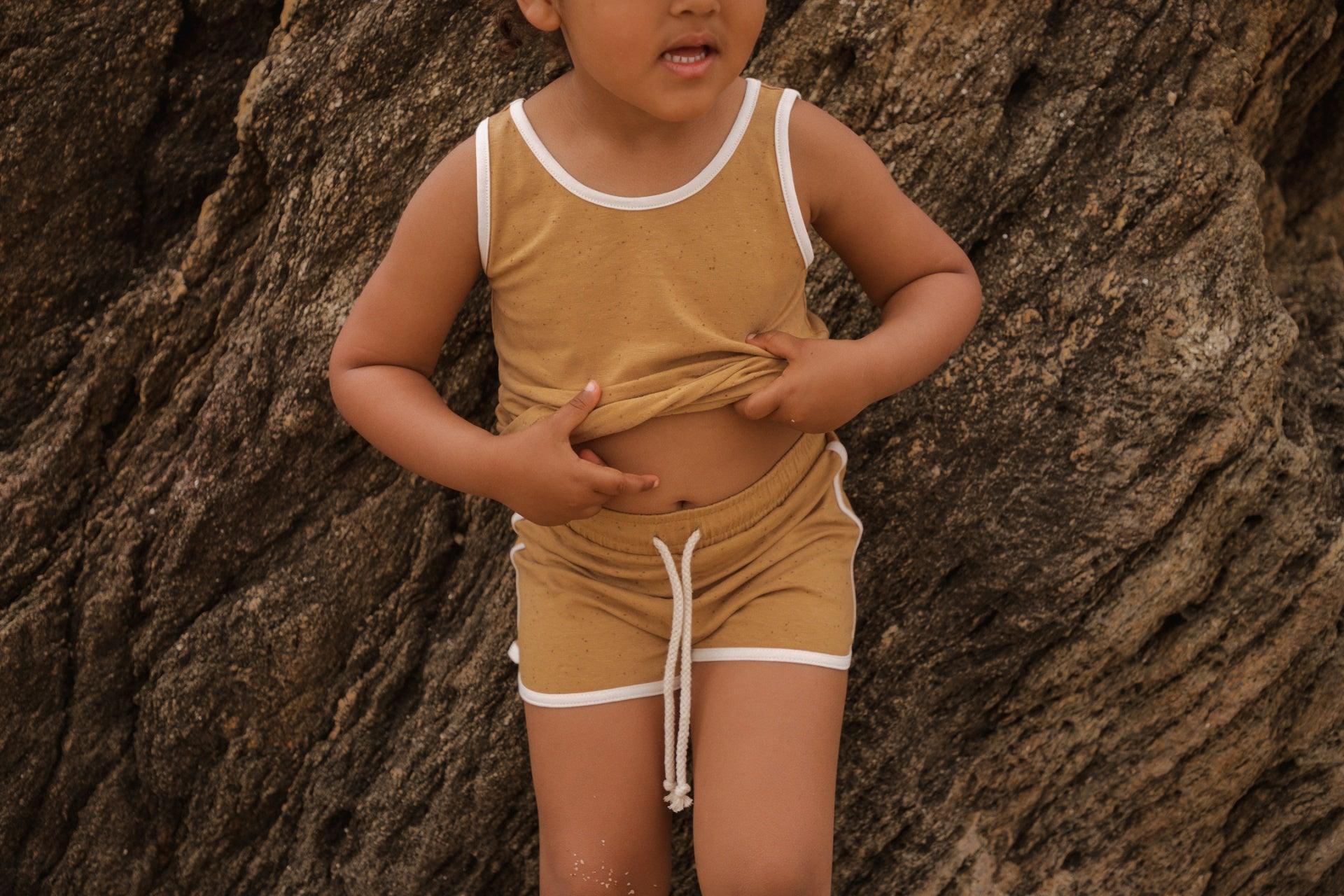 Conjunto t-shirt e calção 