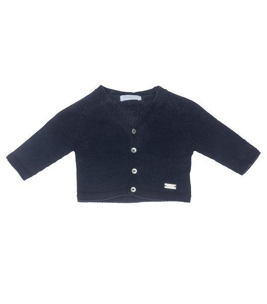 Casaco em malha de algodão - Laranjinha