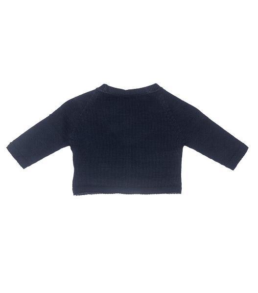 Casaco em malha de algodão - Laranjinha