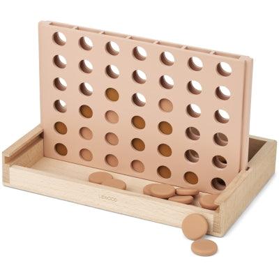 Jogo 4 em linha em madeira - Liewood - chuvadeamor