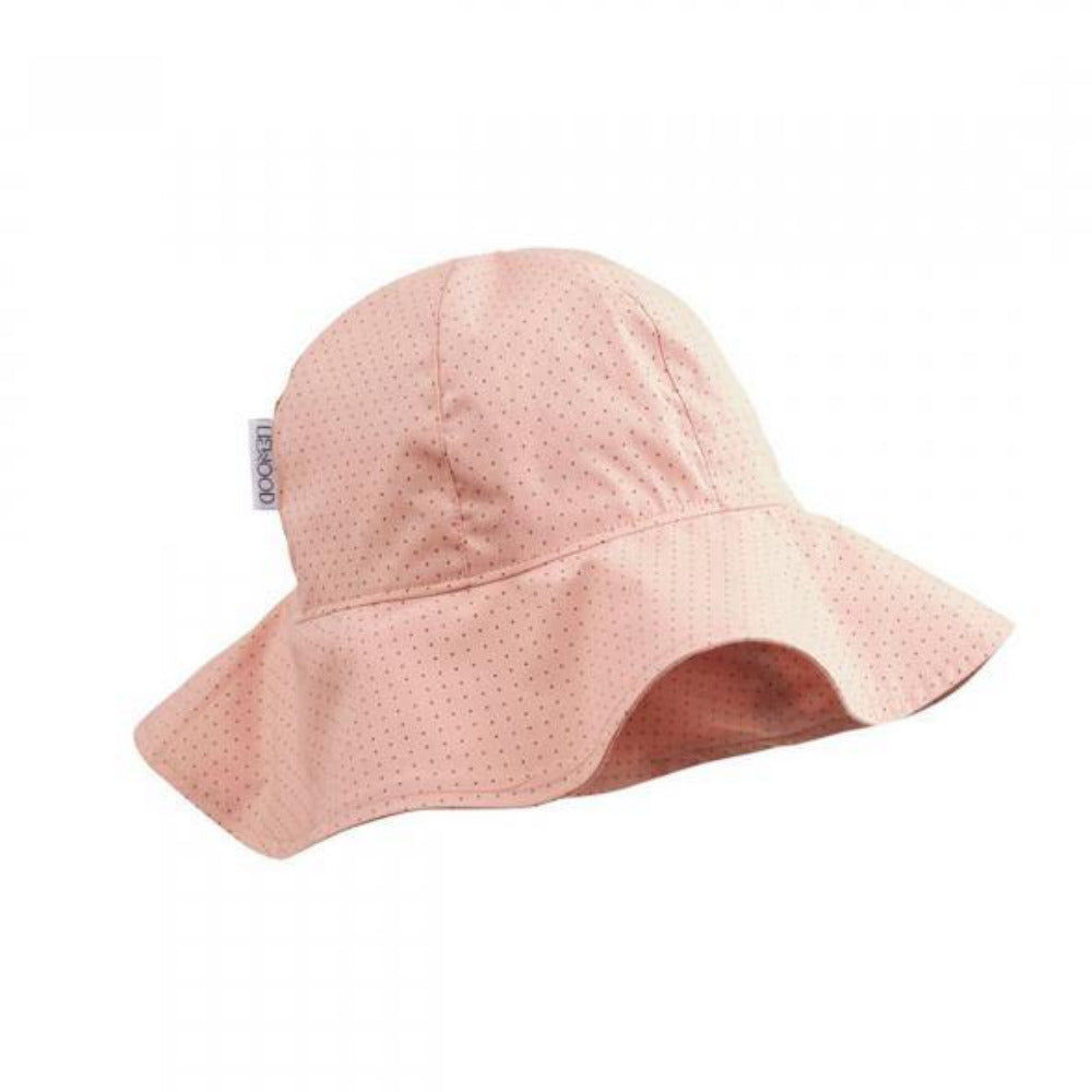 Amelia Sun Hat Little Dots Rose - Liewood - chuvadeamor