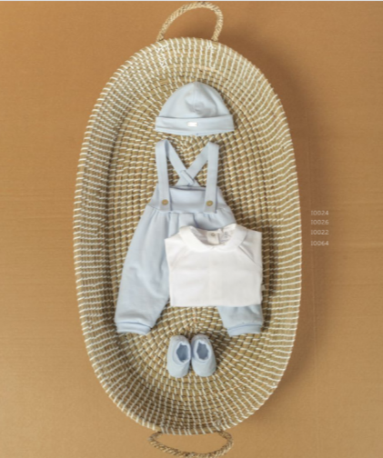 Calças Acolchoadas com Alças - Laranjinha