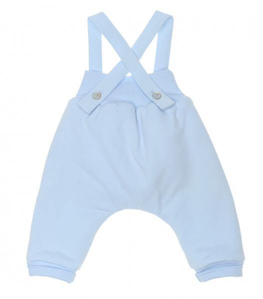 Calças Acolchoadas com Alças - Laranjinha