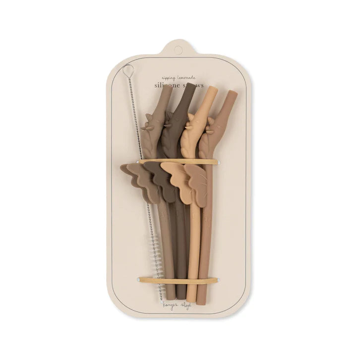 Palhinhas de silicone UNICORN - Konges Slojd