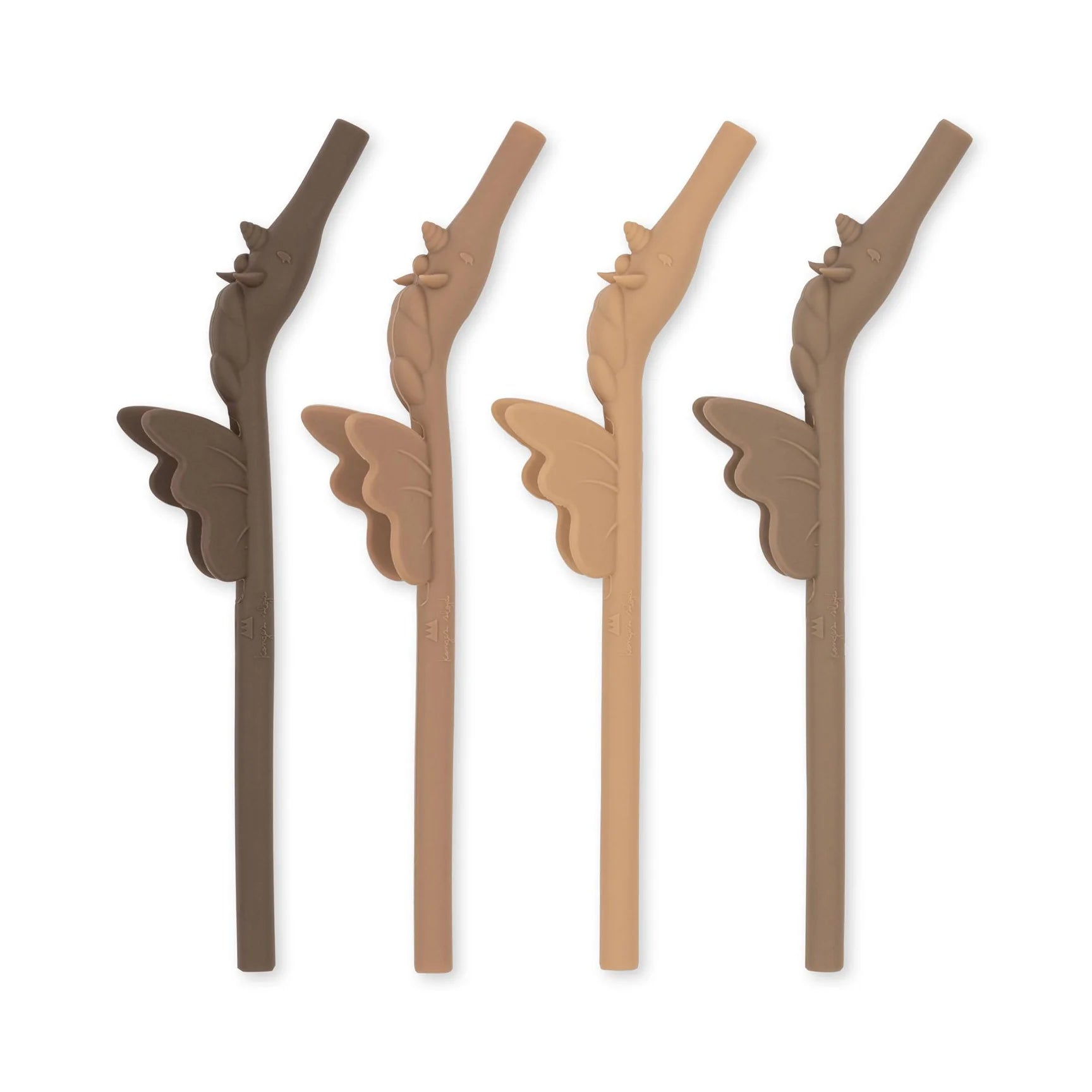 Palhinhas de silicone UNICORN - Konges Slojd - chuvadeamor