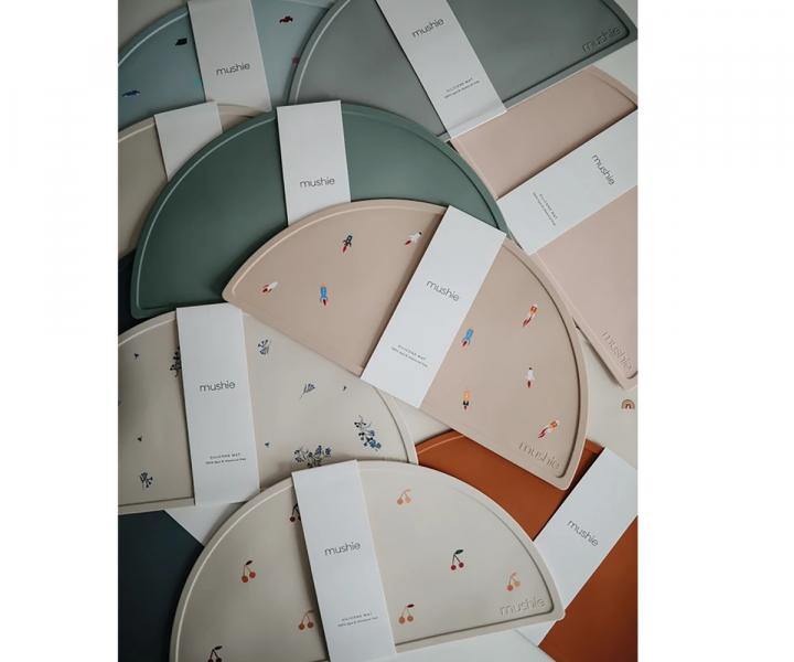 Toalhete em silicone - Mushie - chuvadeamor