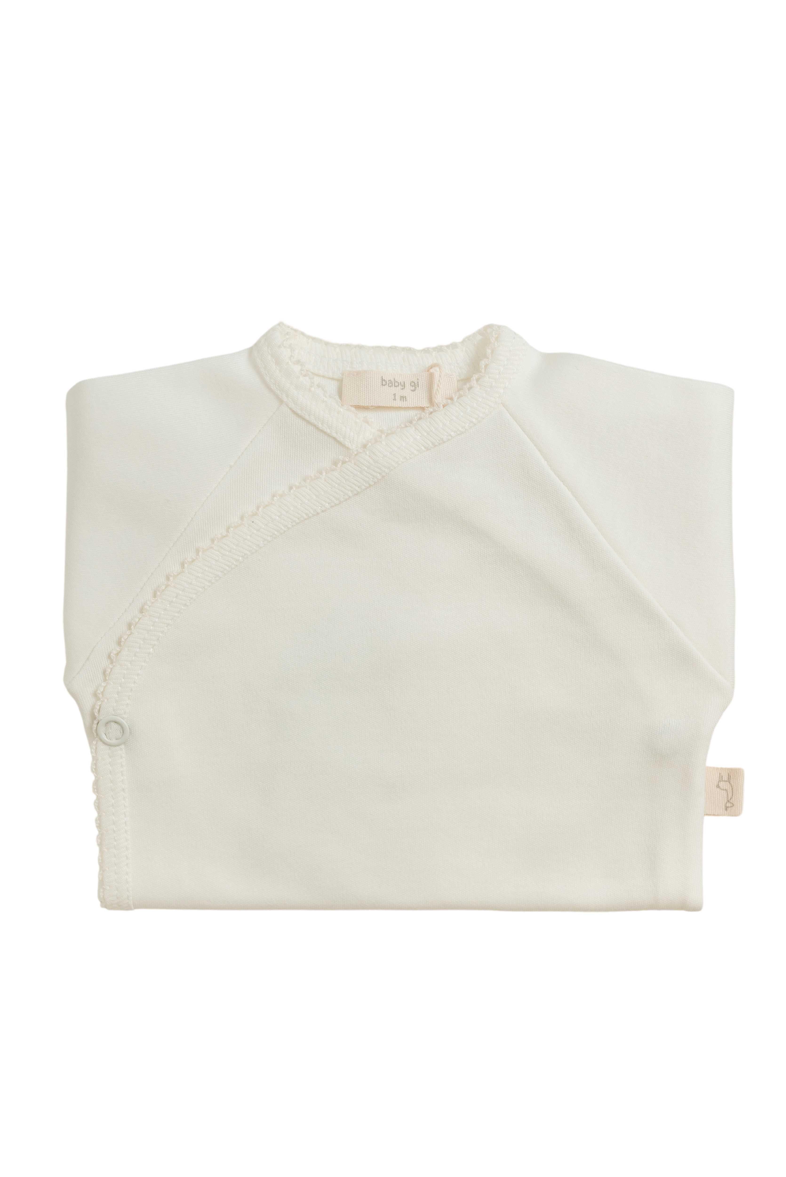 Body bege trespasse 100% Algodão - Baby Gi