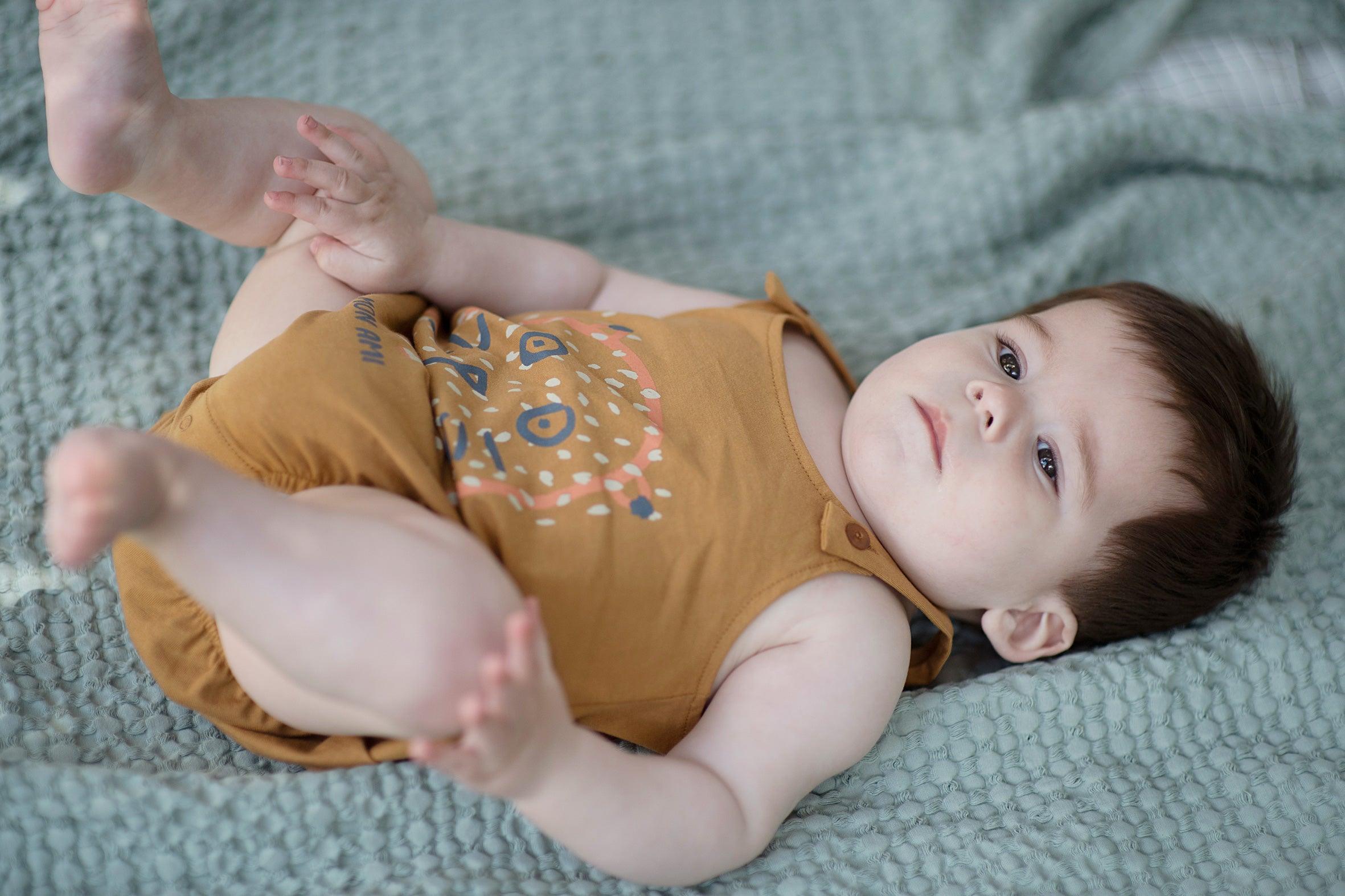 Fofo de alças algodão orgânico - chuvadeamor