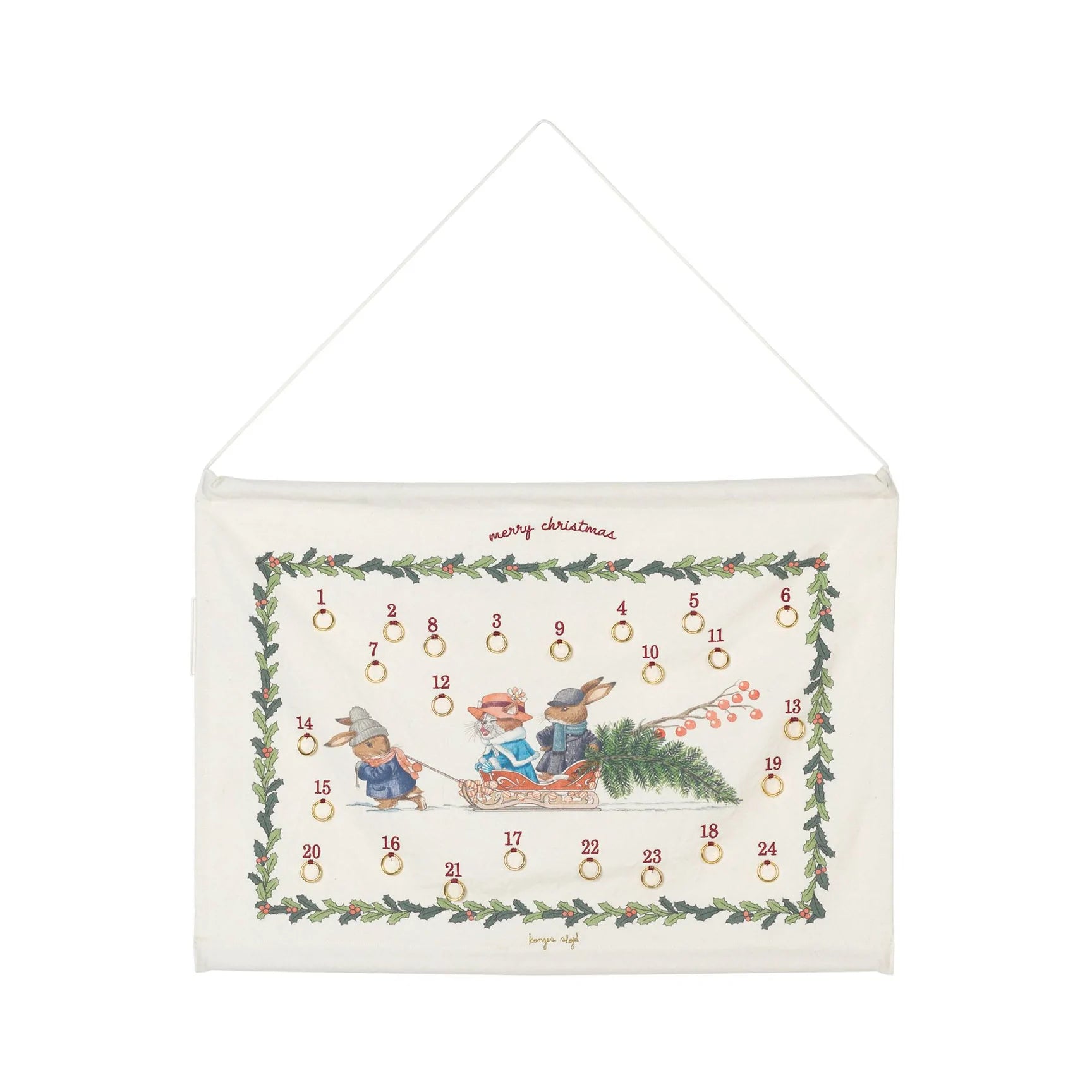 Calendário do advento - Konges Slojd - chuvadeamor