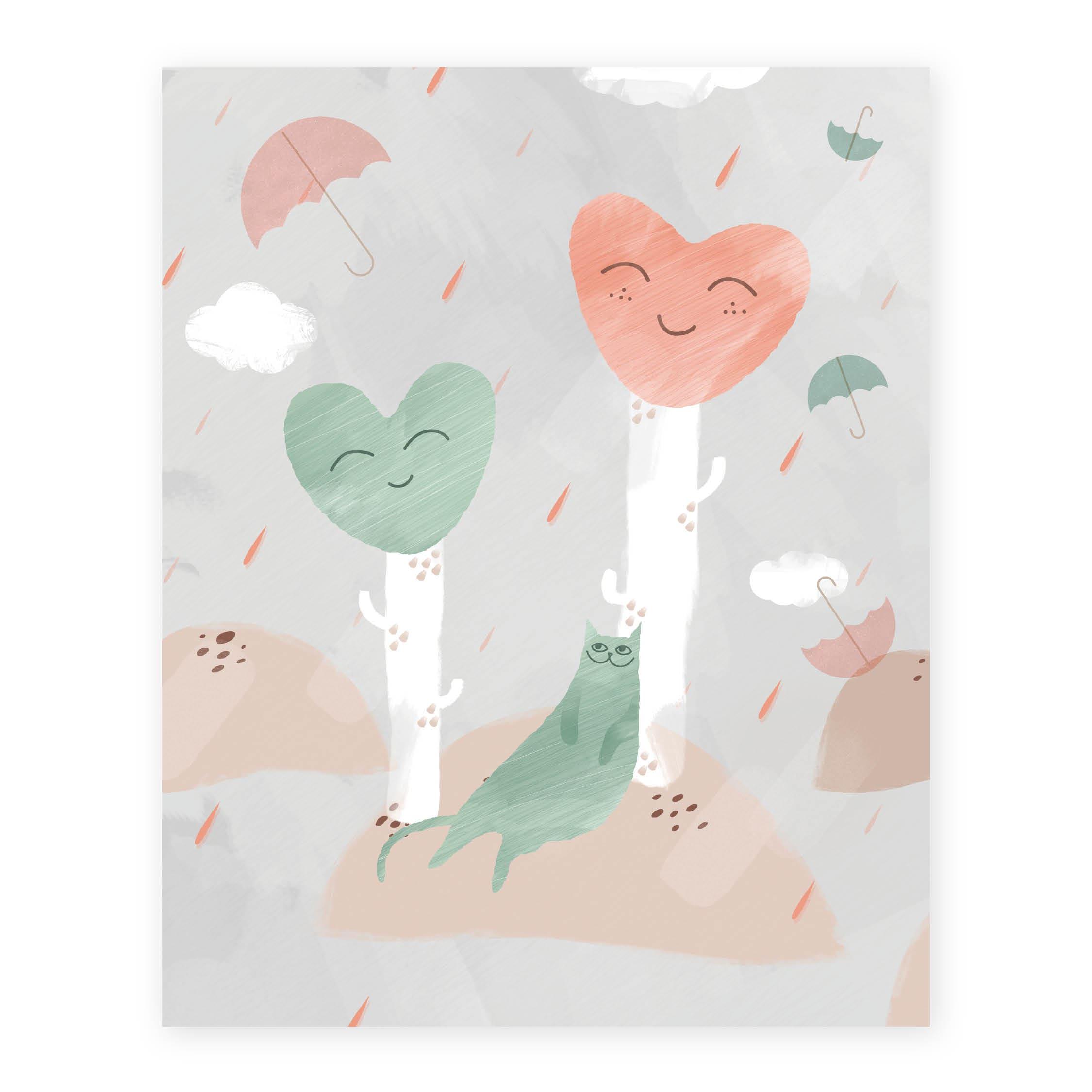 Floresta Amorosa - Poster - chuvadeamor