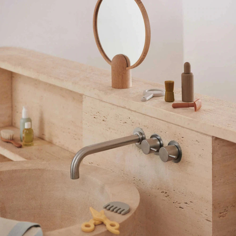 Brinquedo kit Barbeiro em silicone - Liewood