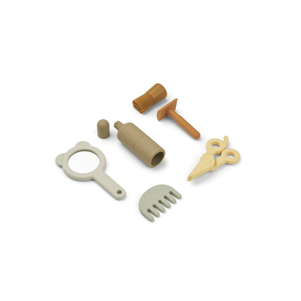 Kit Barbeiro em silicone - chuvadeamor