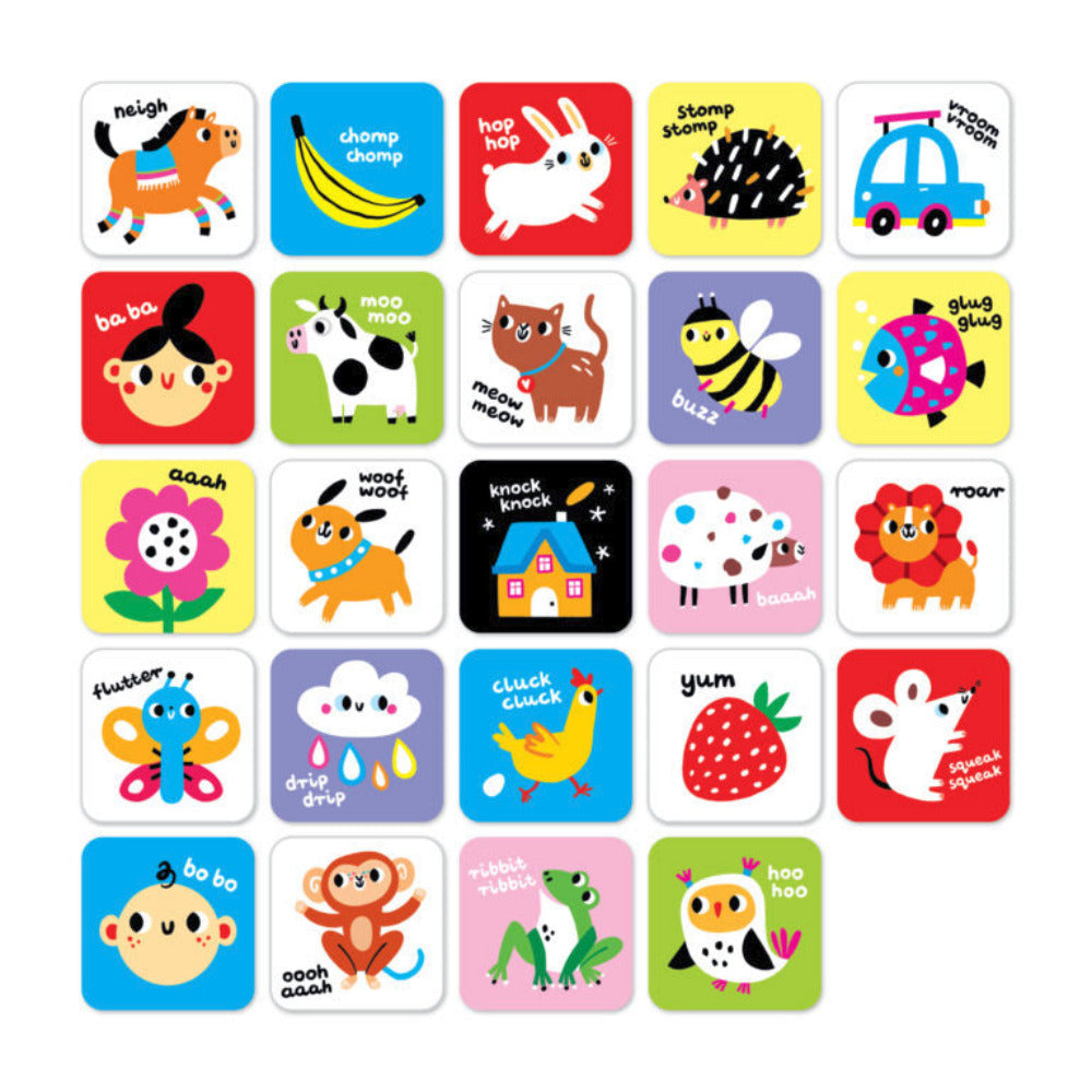 CARTÕES DE ALTO CONTRASTE - Banana Panda