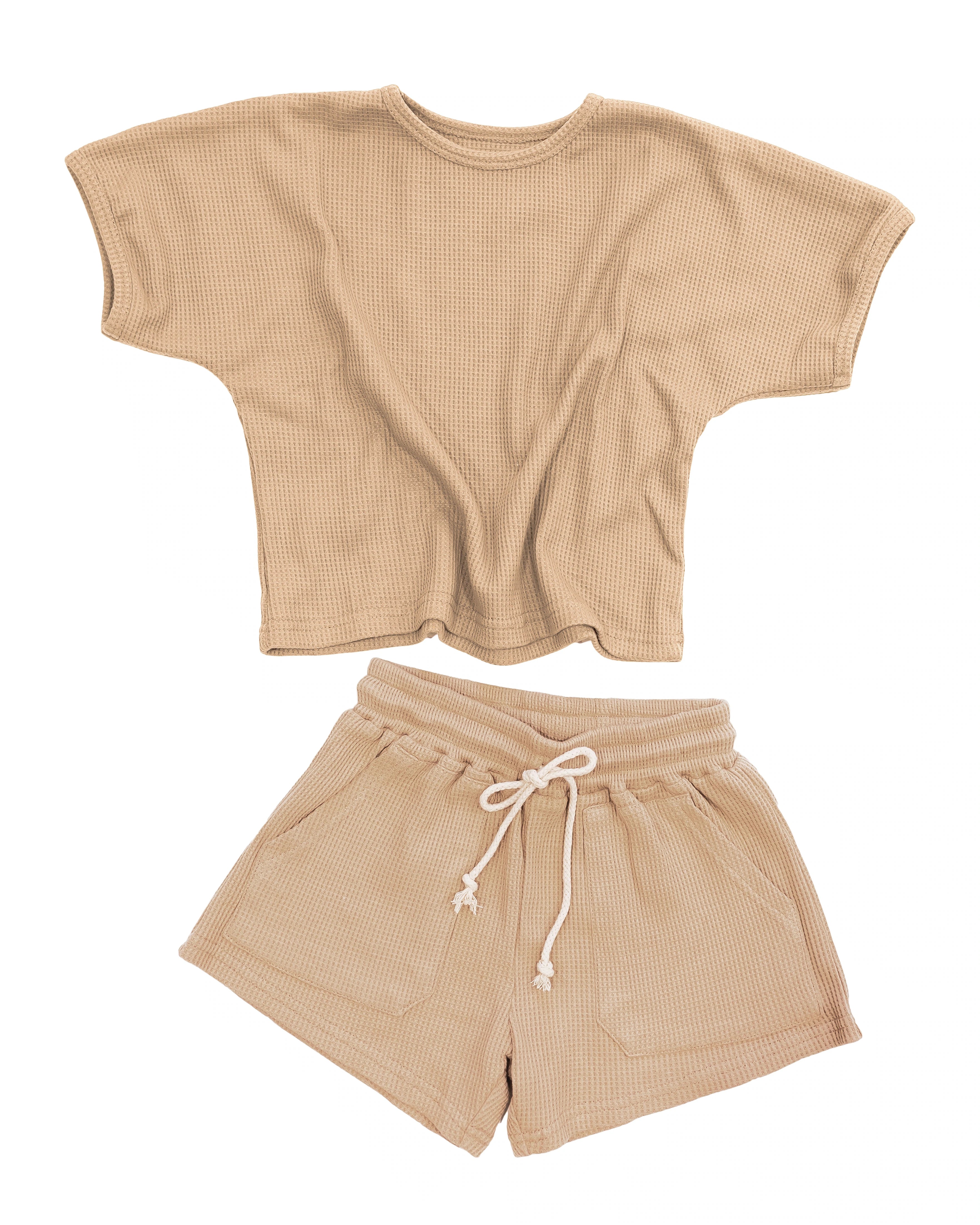 Conjunto t-shirt e calção - chuvadeamor