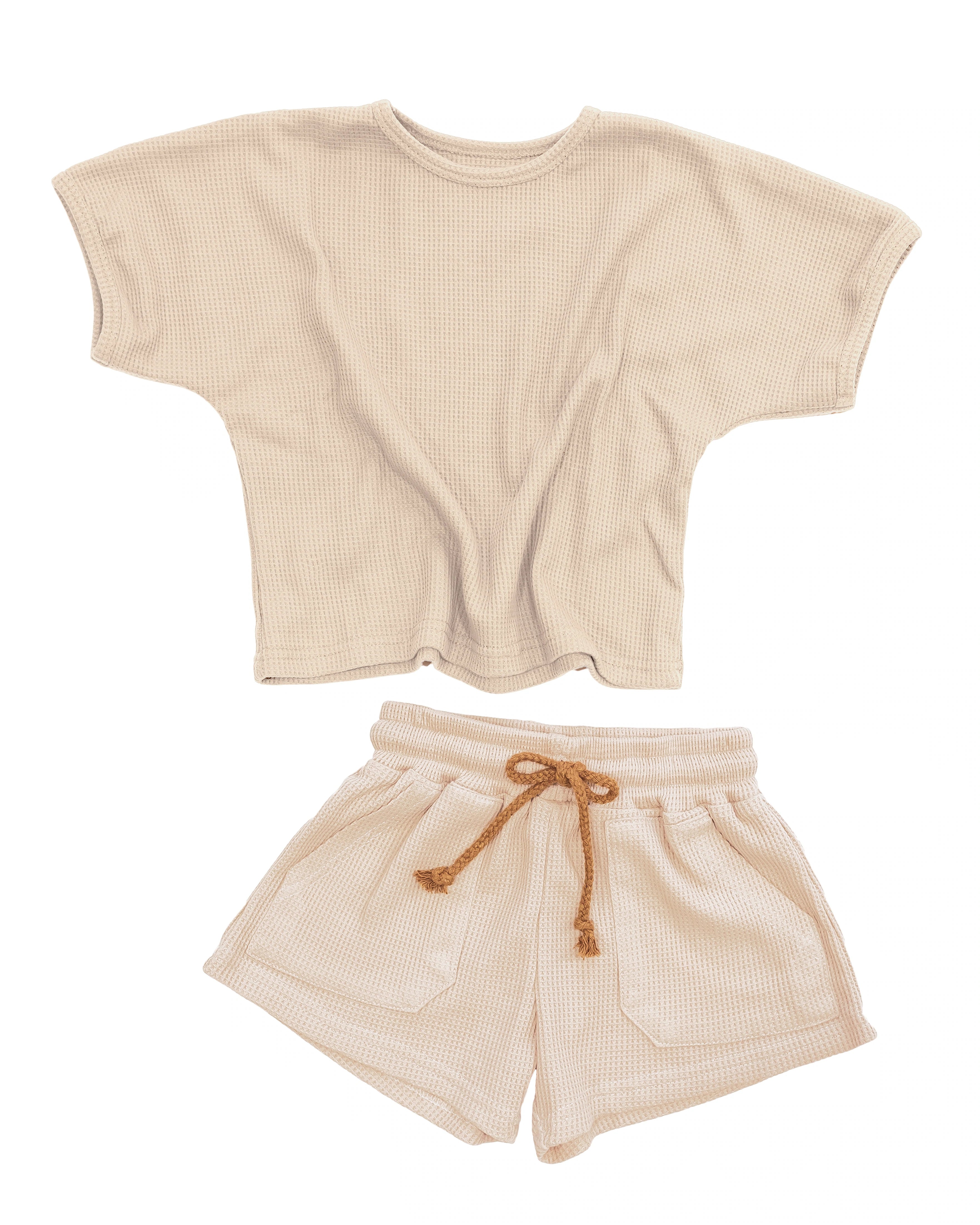 Conjunto t-shirt e calção - chuvadeamor