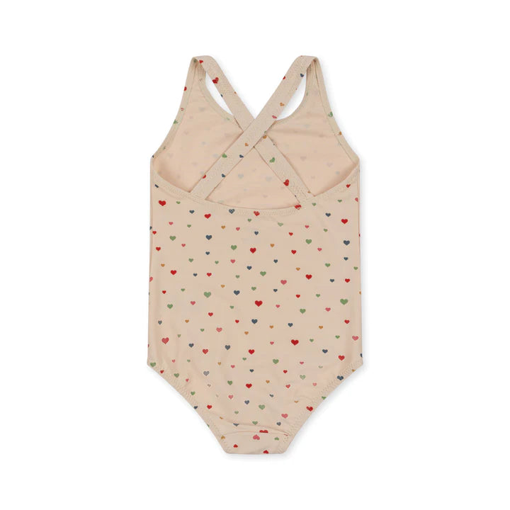 Fato de banho HEARTS - Konges Slojd