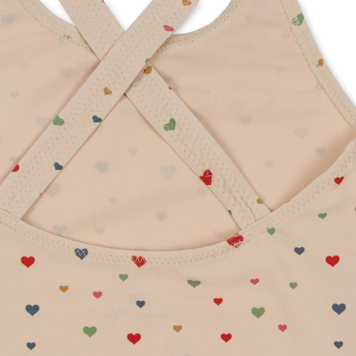 Fato de banho HEARTS - Konges Slojd