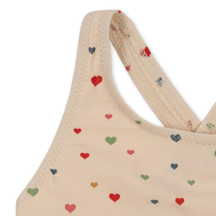 Fato de banho HEARTS - Konges Slojd