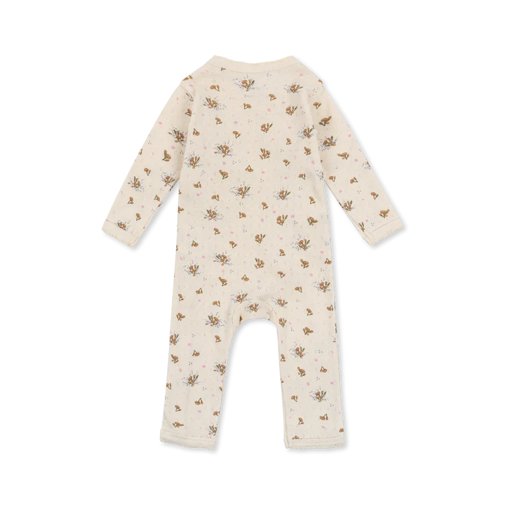 Babygrow trespasse sem pé 100% algodão orgânico - Konges Slojd