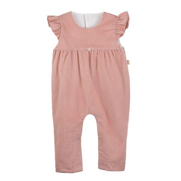 Jardineira micro bombazine - Baby Gi - chuvadeamor