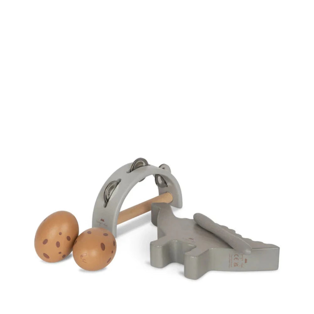 Conjunto musical feito em madeira sustentável - Konges Slojd