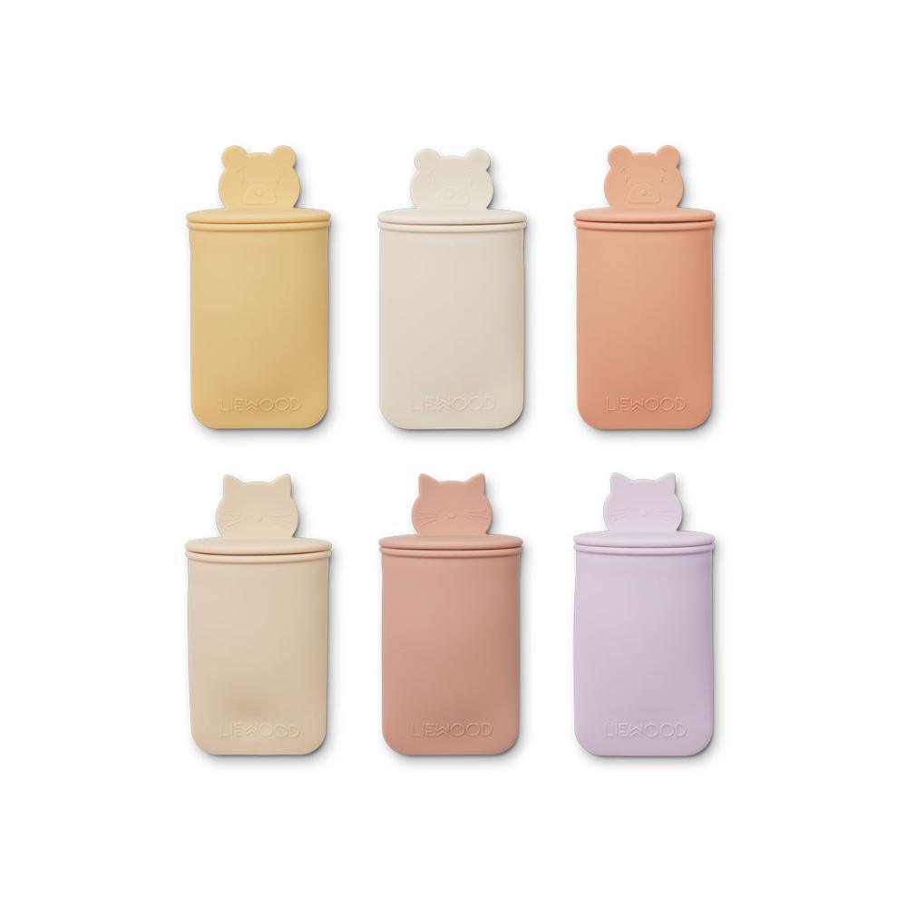 Pack de 6 Moldes para Gelados - chuvadeamor