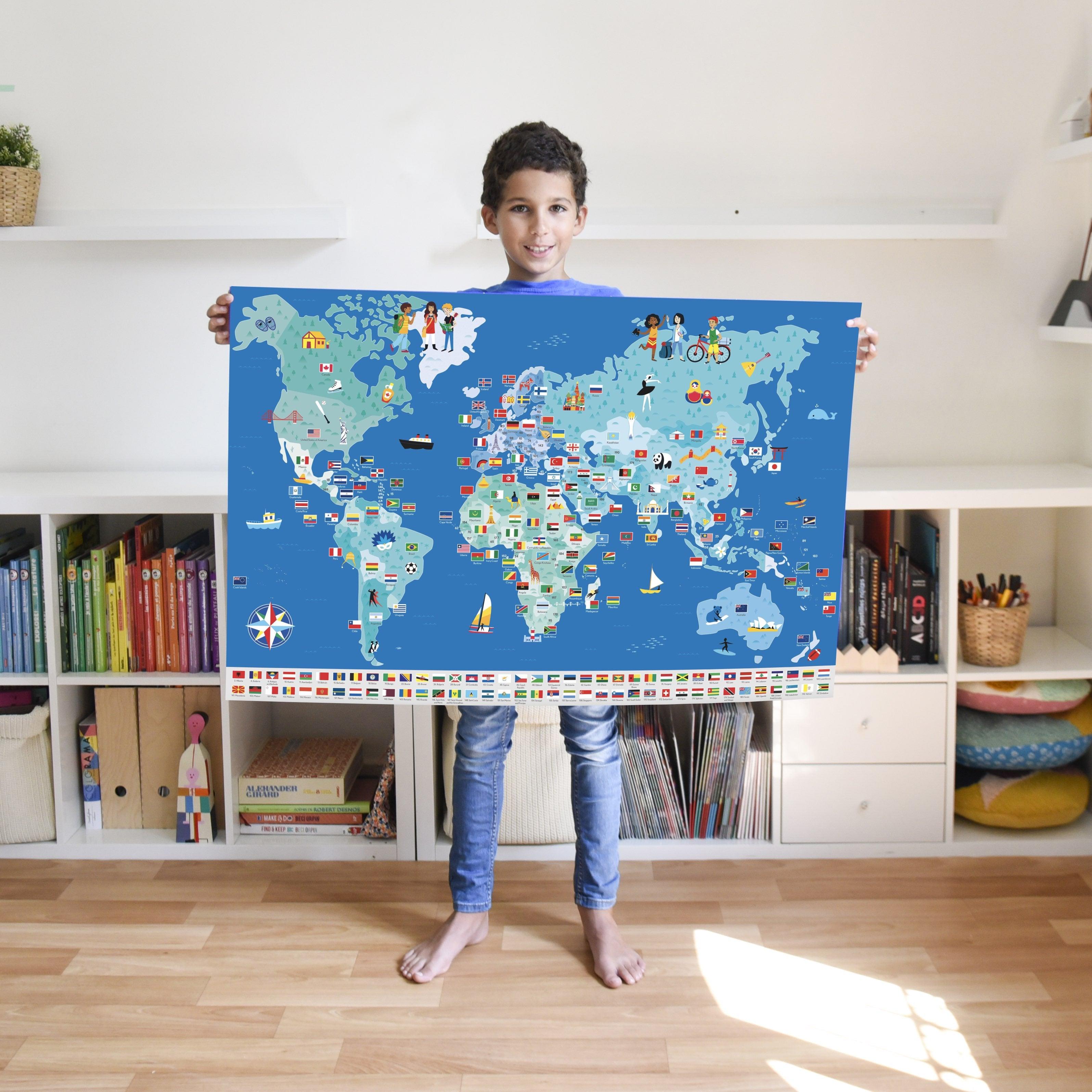 O meu poster de autocolantes dos 7 aos 12 anos - POPPIK