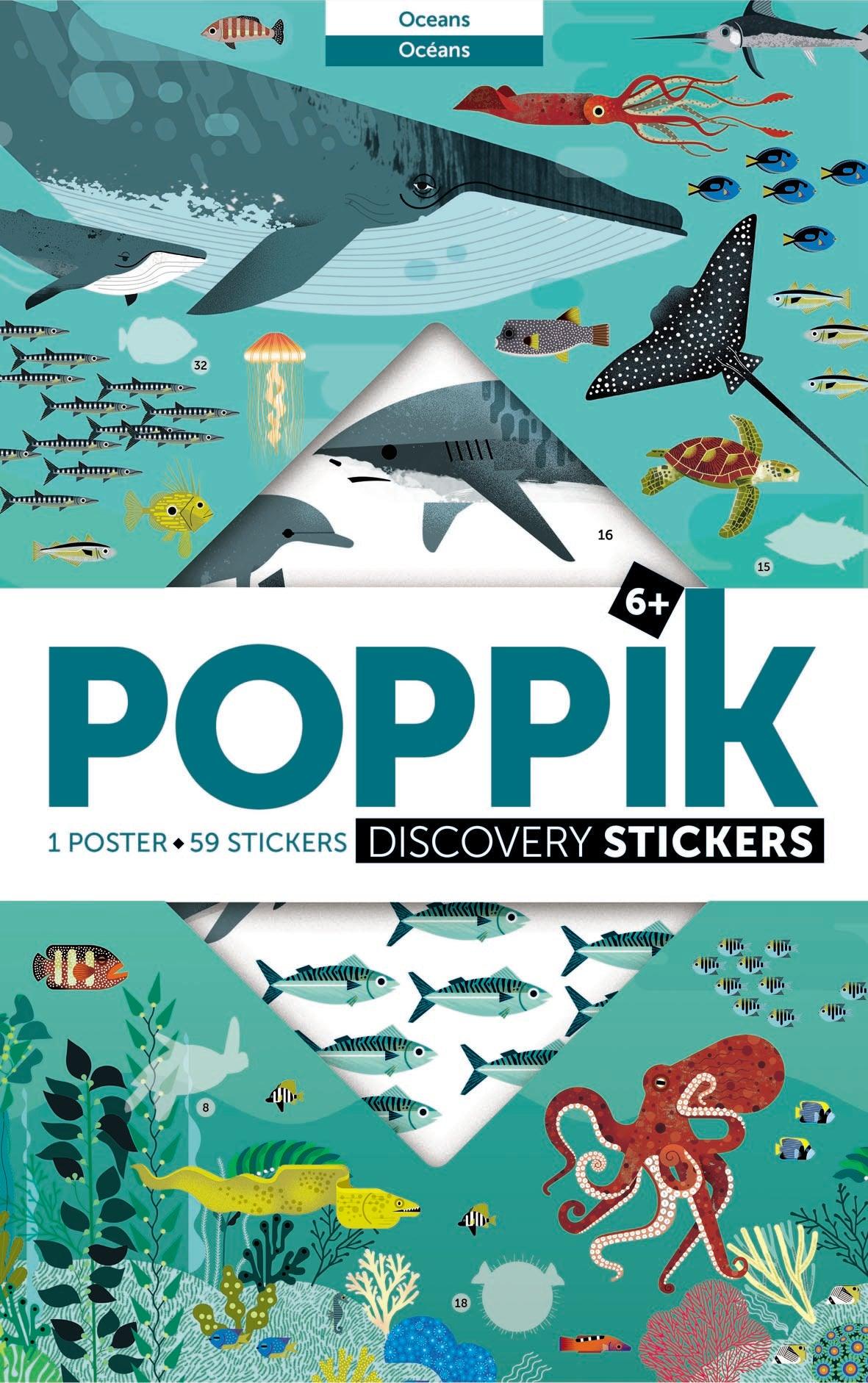 O meu poster de autocolantes dos 5 aos 10 anos - POPPIK