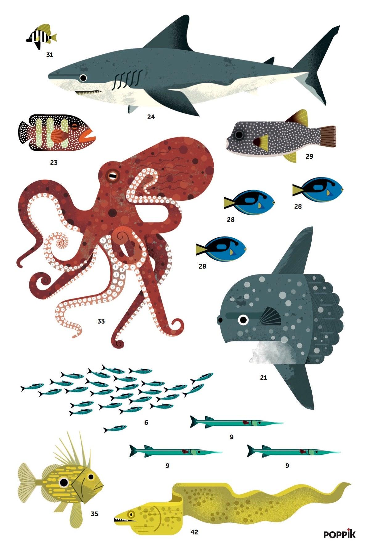 O meu poster de autocolantes dos 5 aos 10 anos - POPPIK