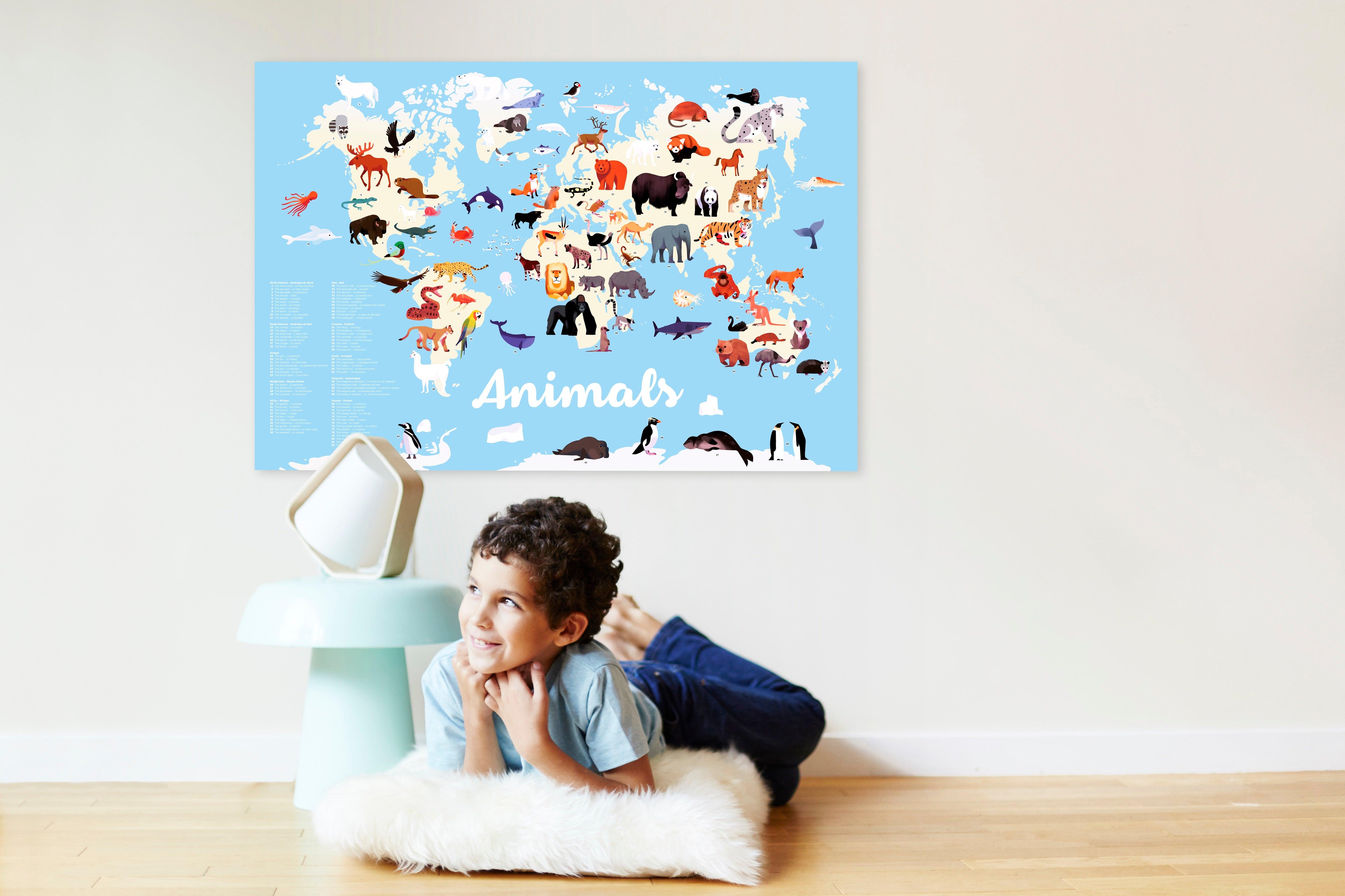 O meu poster de autocolantes dos 5 aos 10 anos - POPPIK